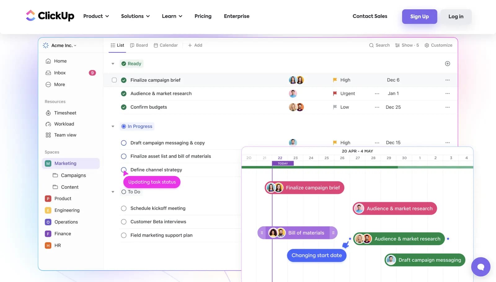 ClickUp screenshot 4