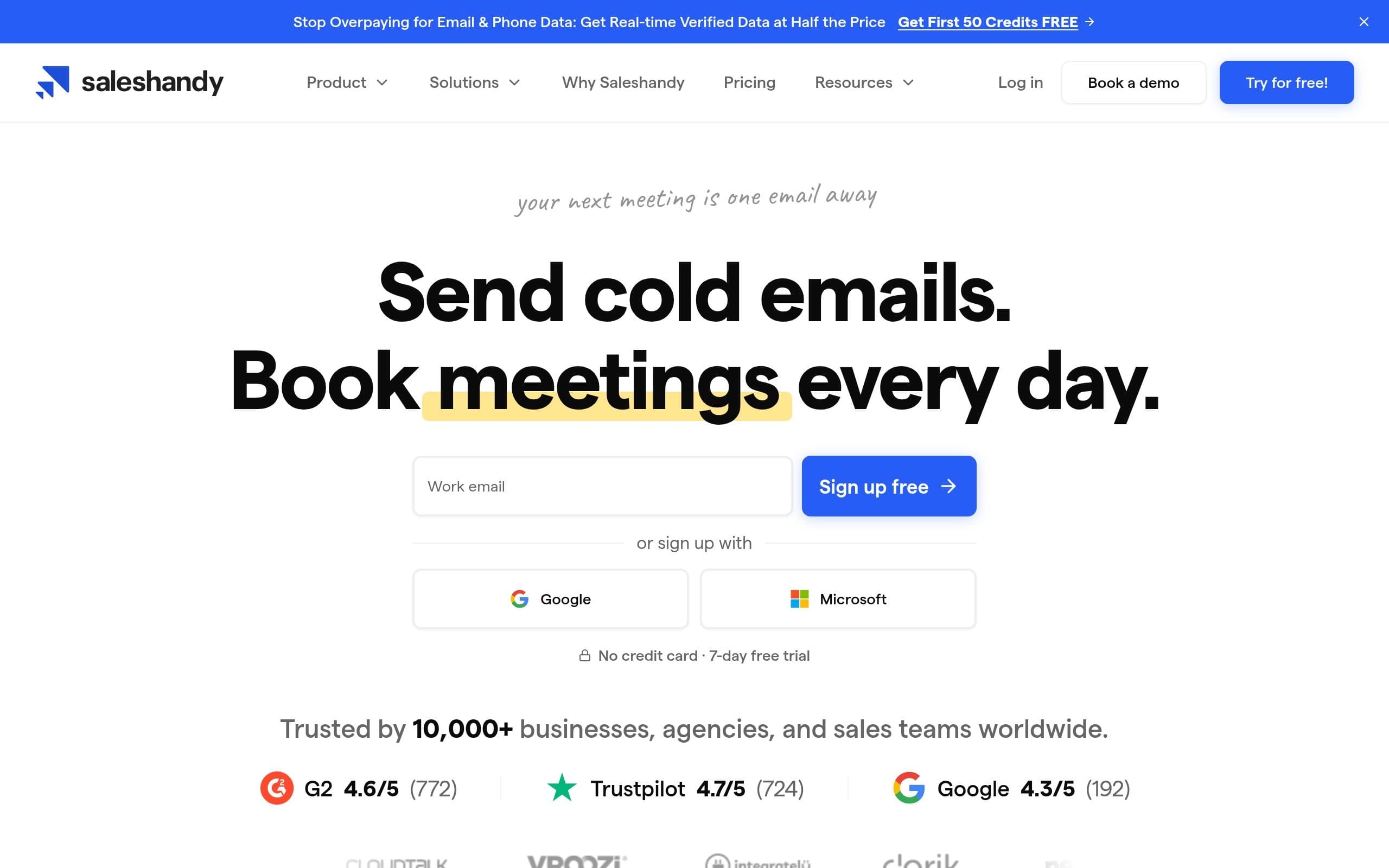 Saleshandy screenshot 2