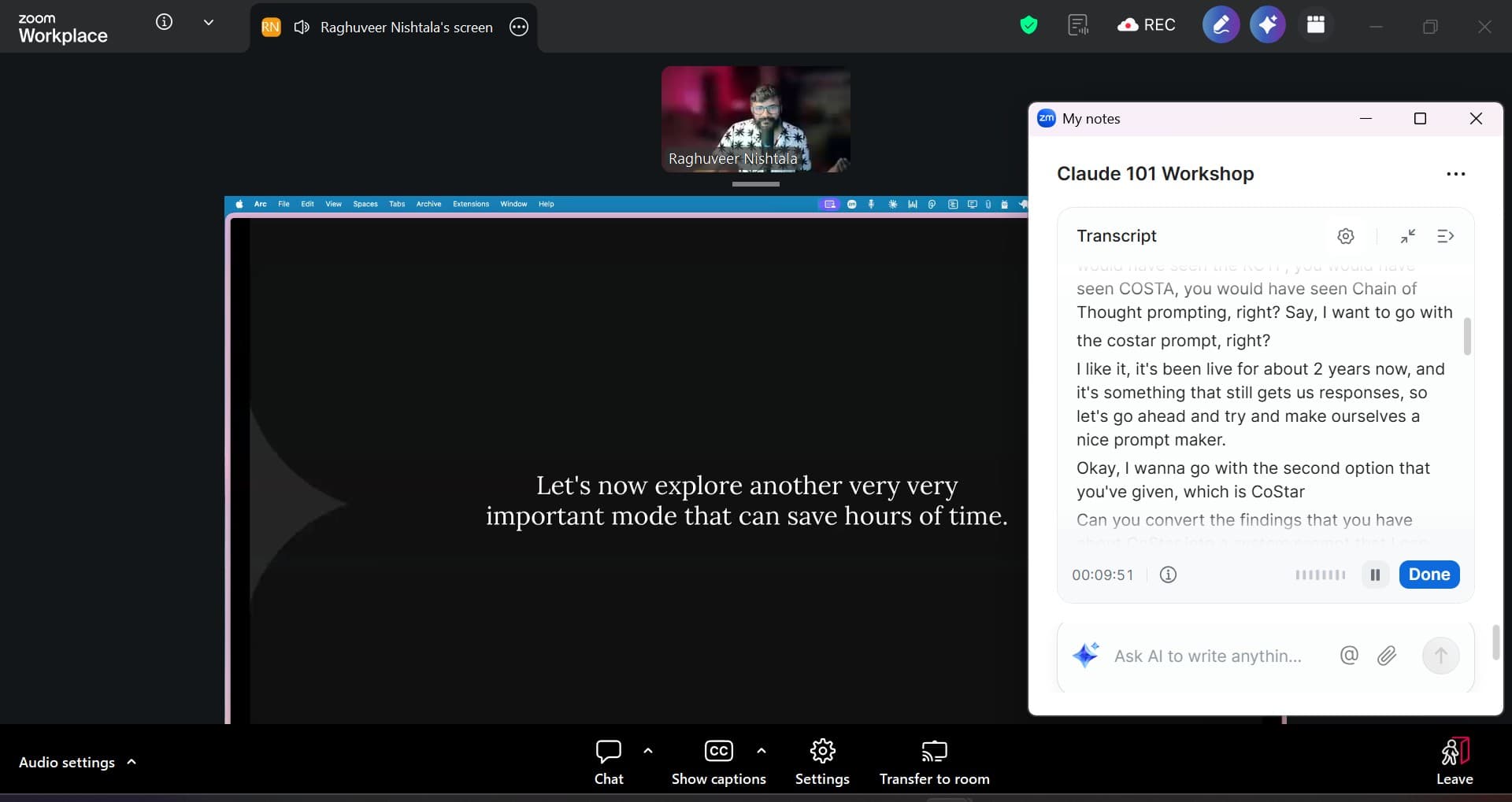 Zoom AI Companion screenshot 3