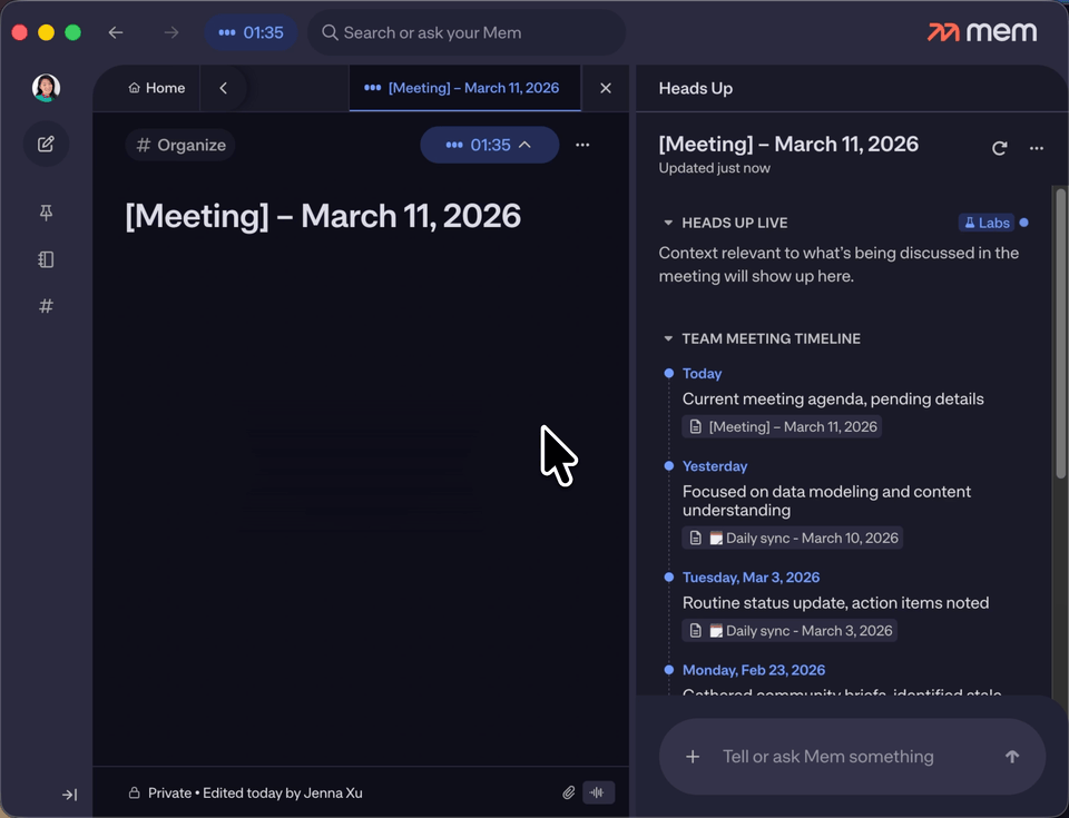 Mem AI screenshot 4