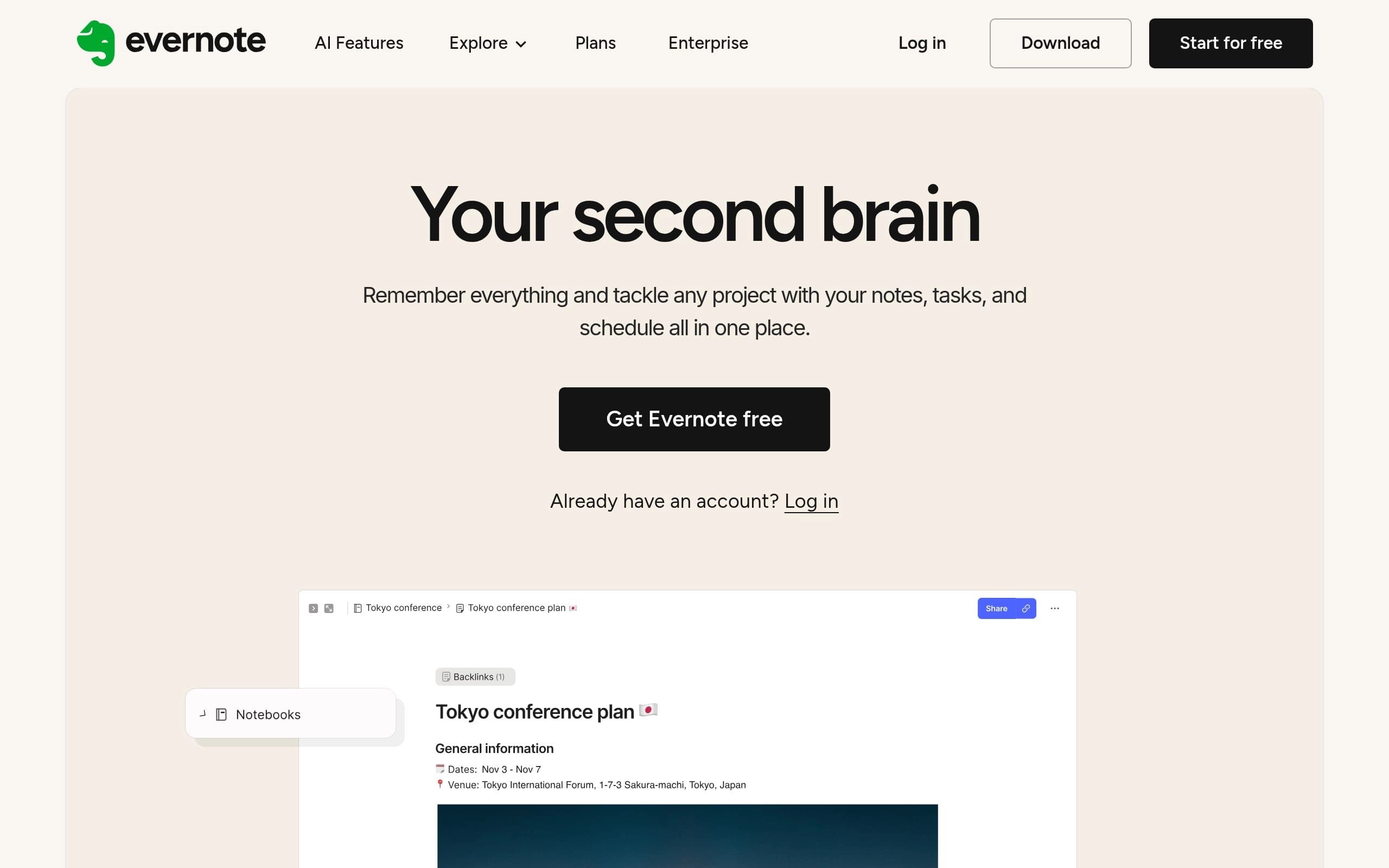 Evernote screenshot 3