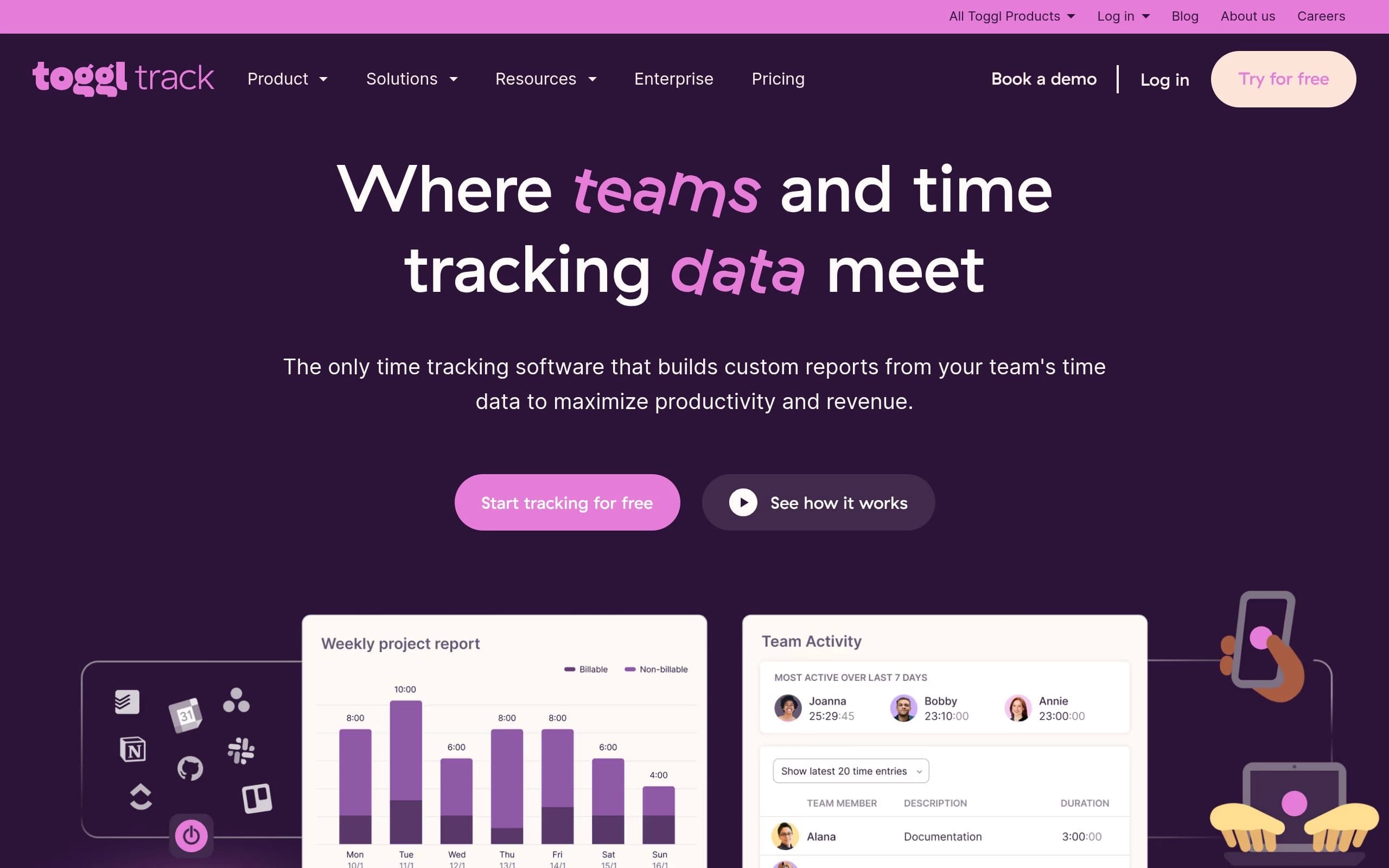 Toggl Track screenshot 3