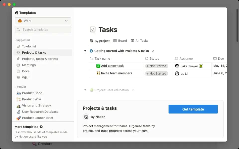 Notion screenshot 5