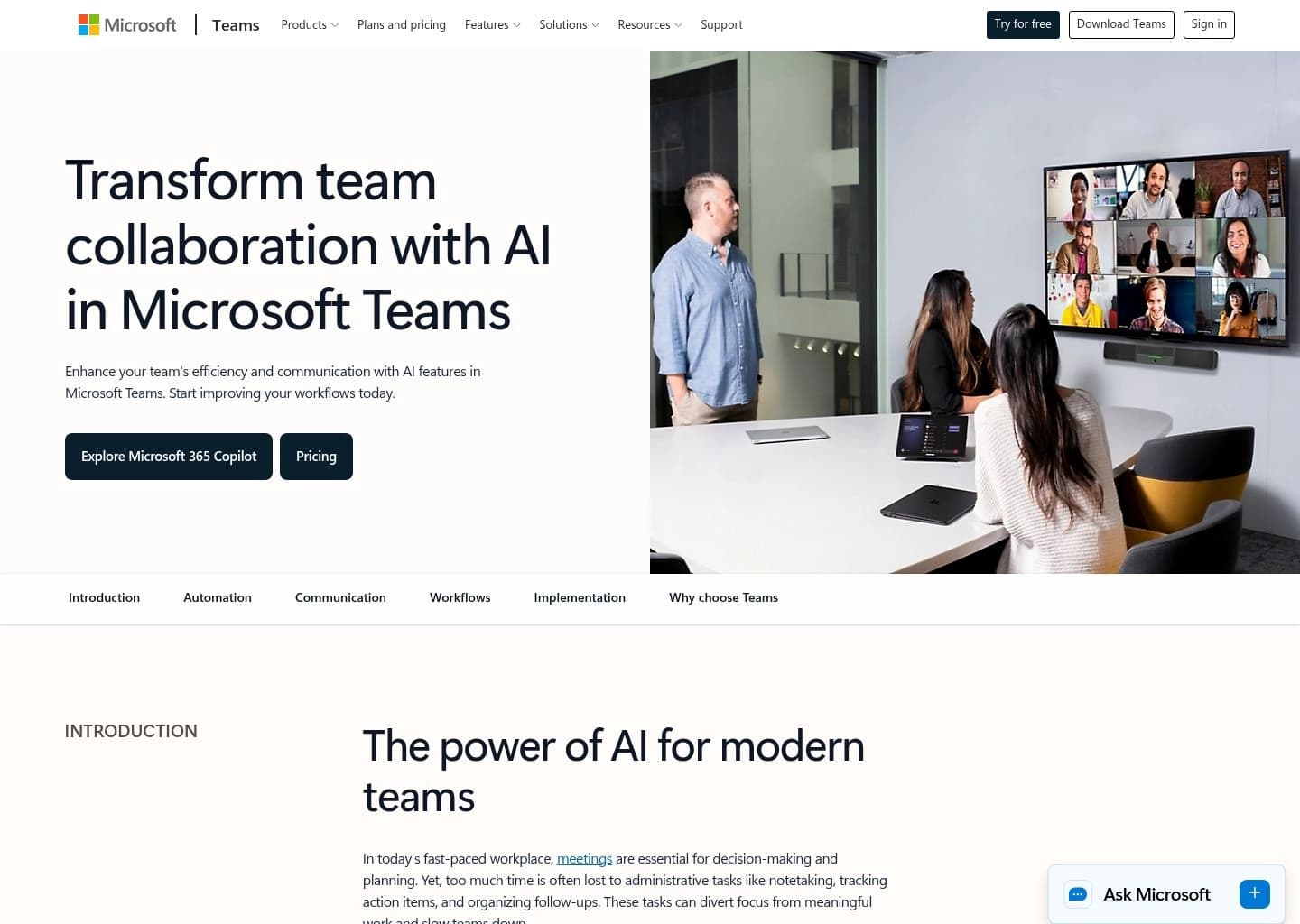 Copilot in Microsoft Teams screenshot 3
