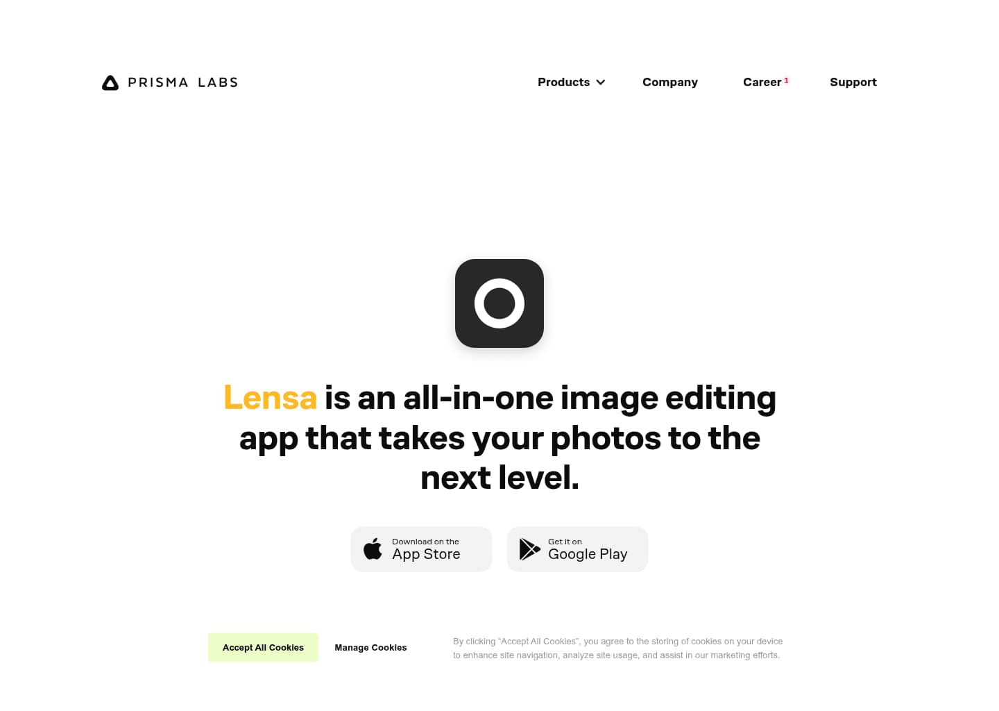 Lensa AI screenshot 2