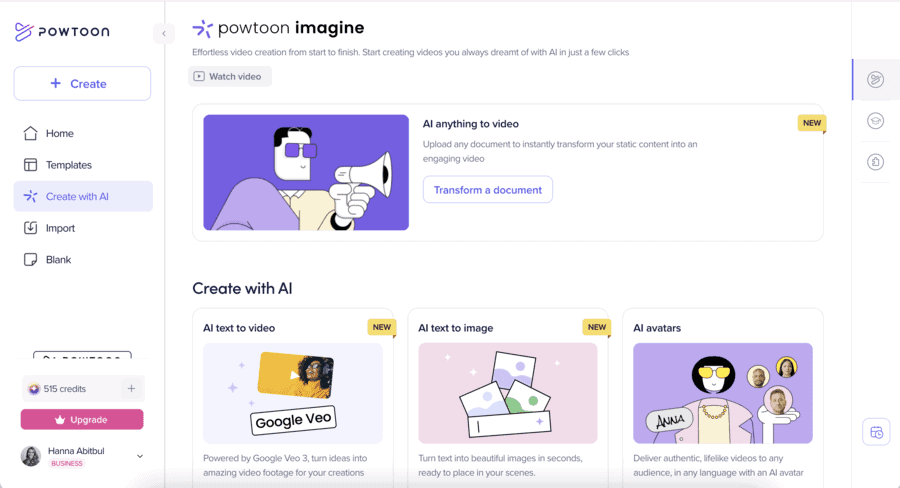 Powtoon screenshot 3