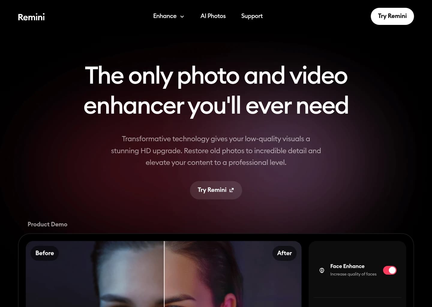 Remini screenshot 3