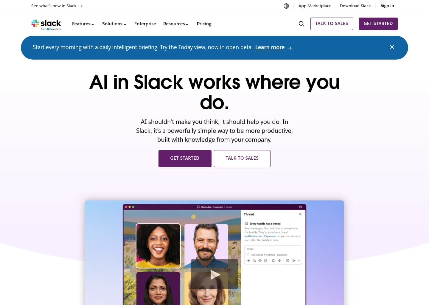 Slack AI screenshot 2