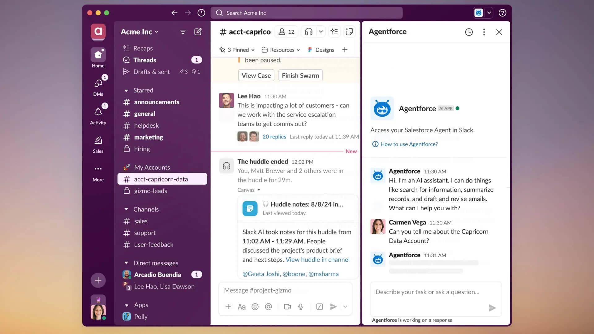 Slack AI screenshot 3