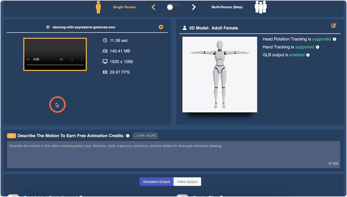 DeepMotion screenshot 4