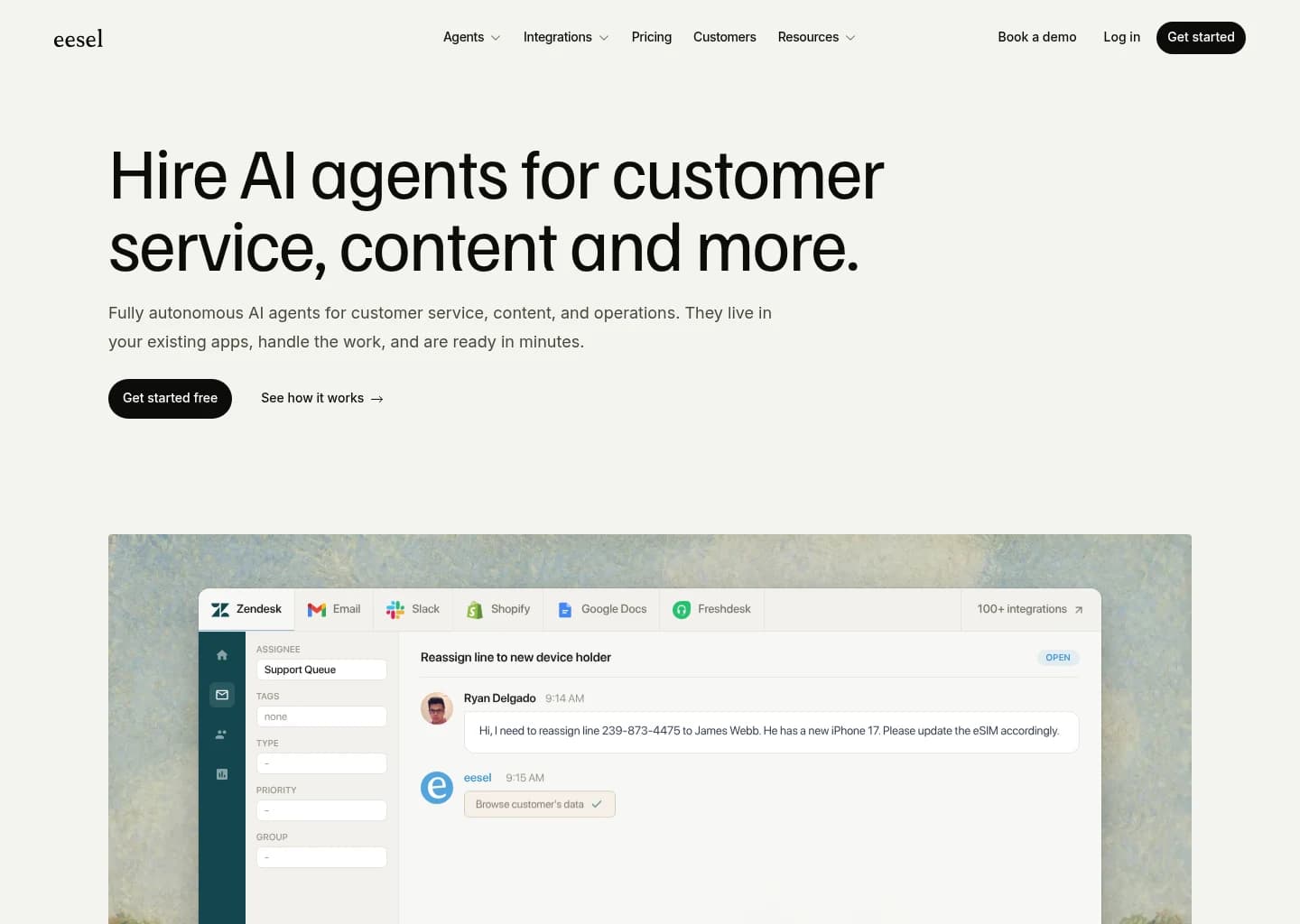 eesel AI screenshot 3