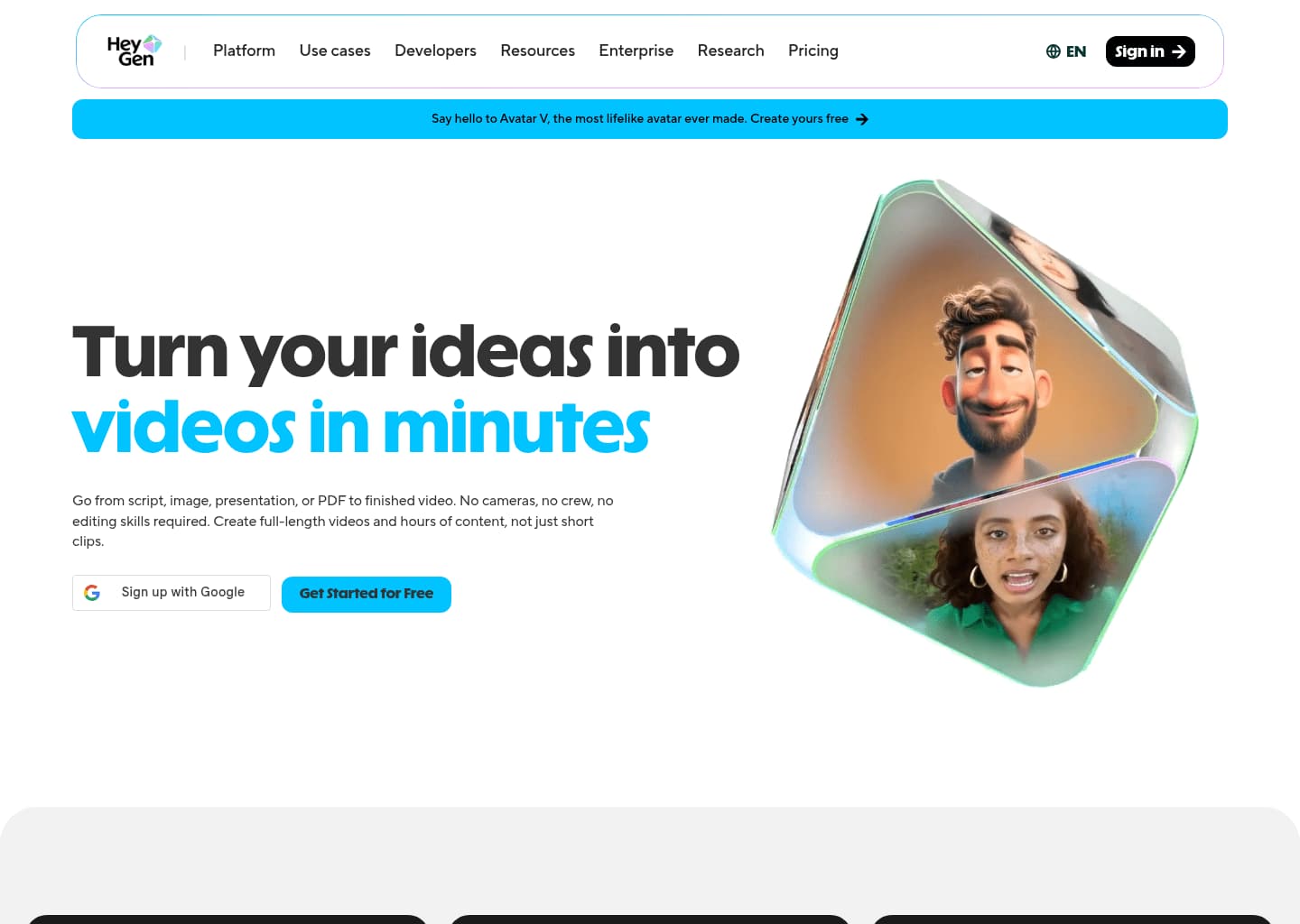 HeyGen screenshot 2