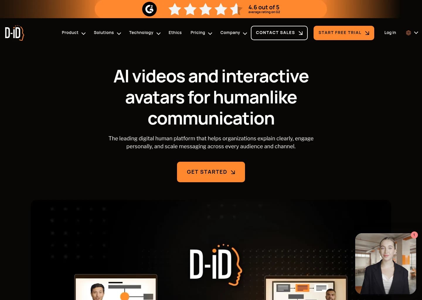 D-ID screenshot 2