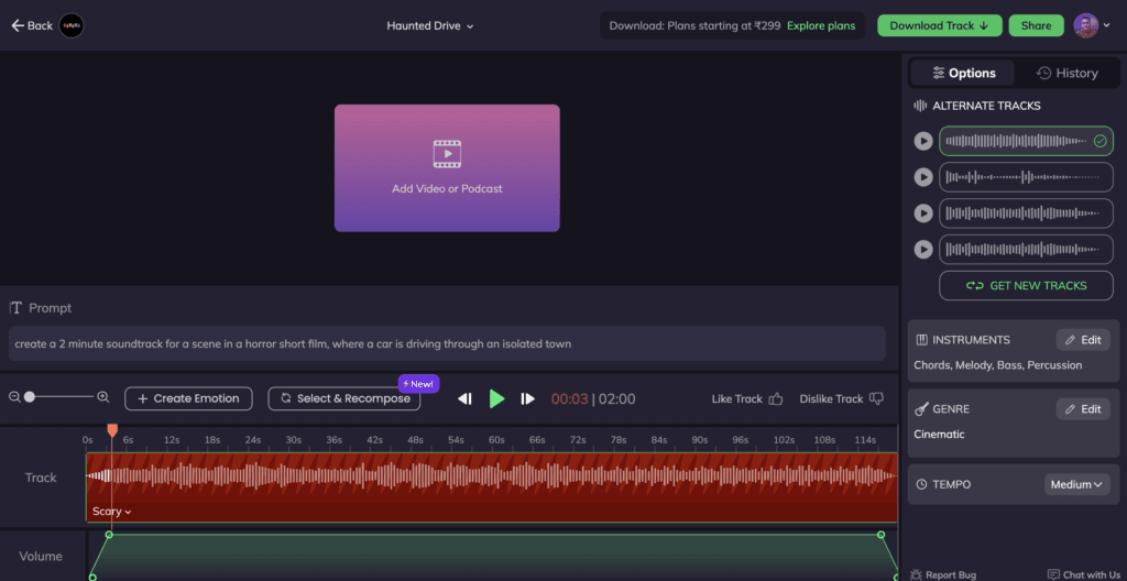 Beatoven.ai screenshot 4