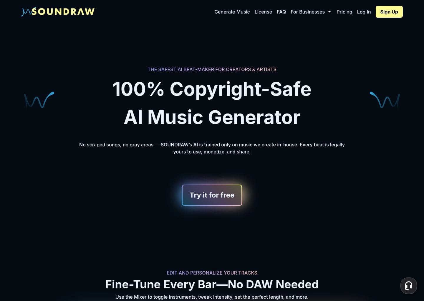 SOUNDRAW screenshot 2