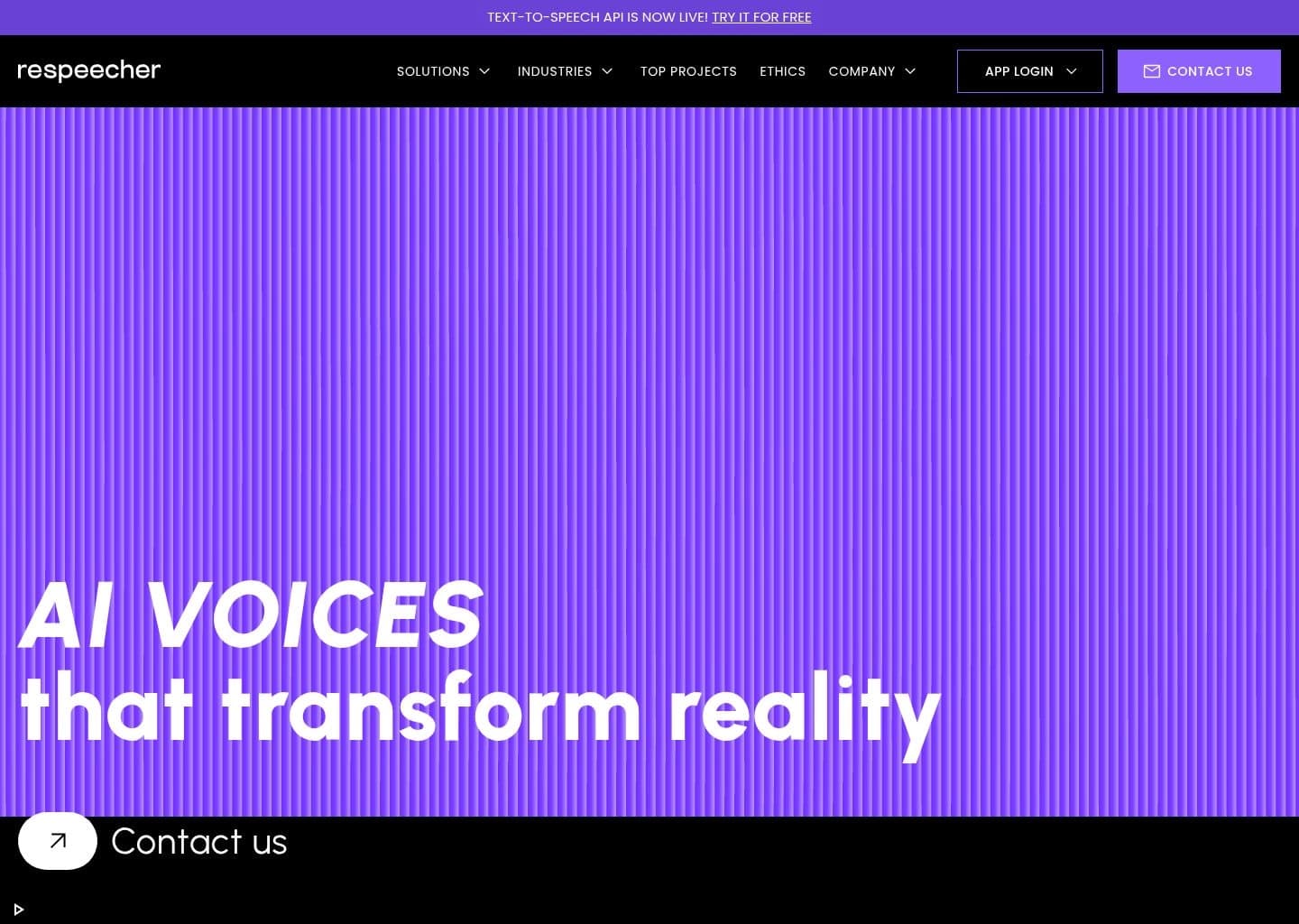 Respeecher screenshot 3