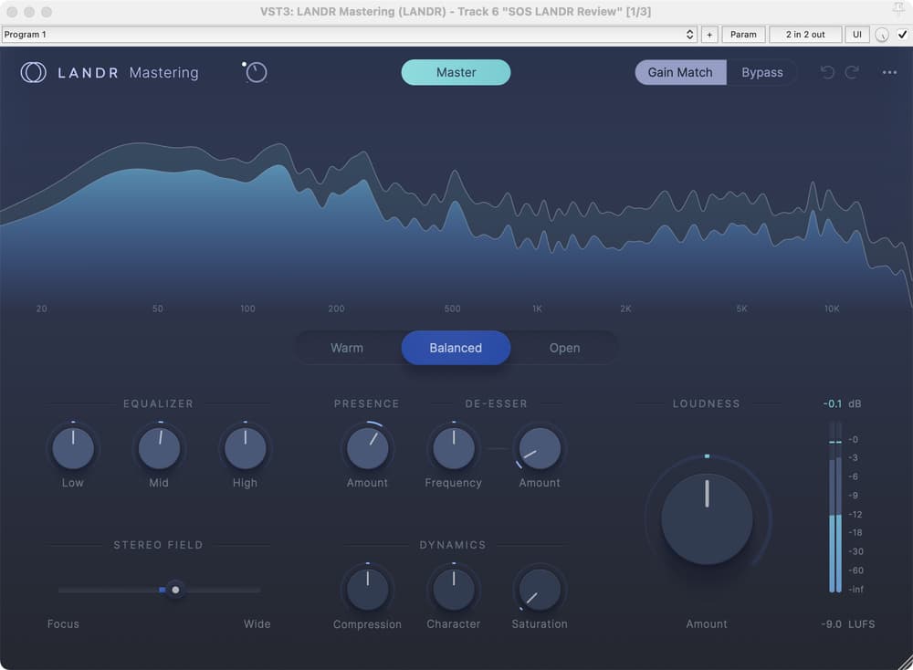LANDR screenshot 4