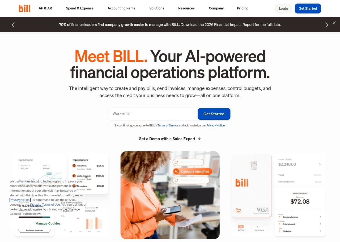 Bill.com (BILL) screenshot 2