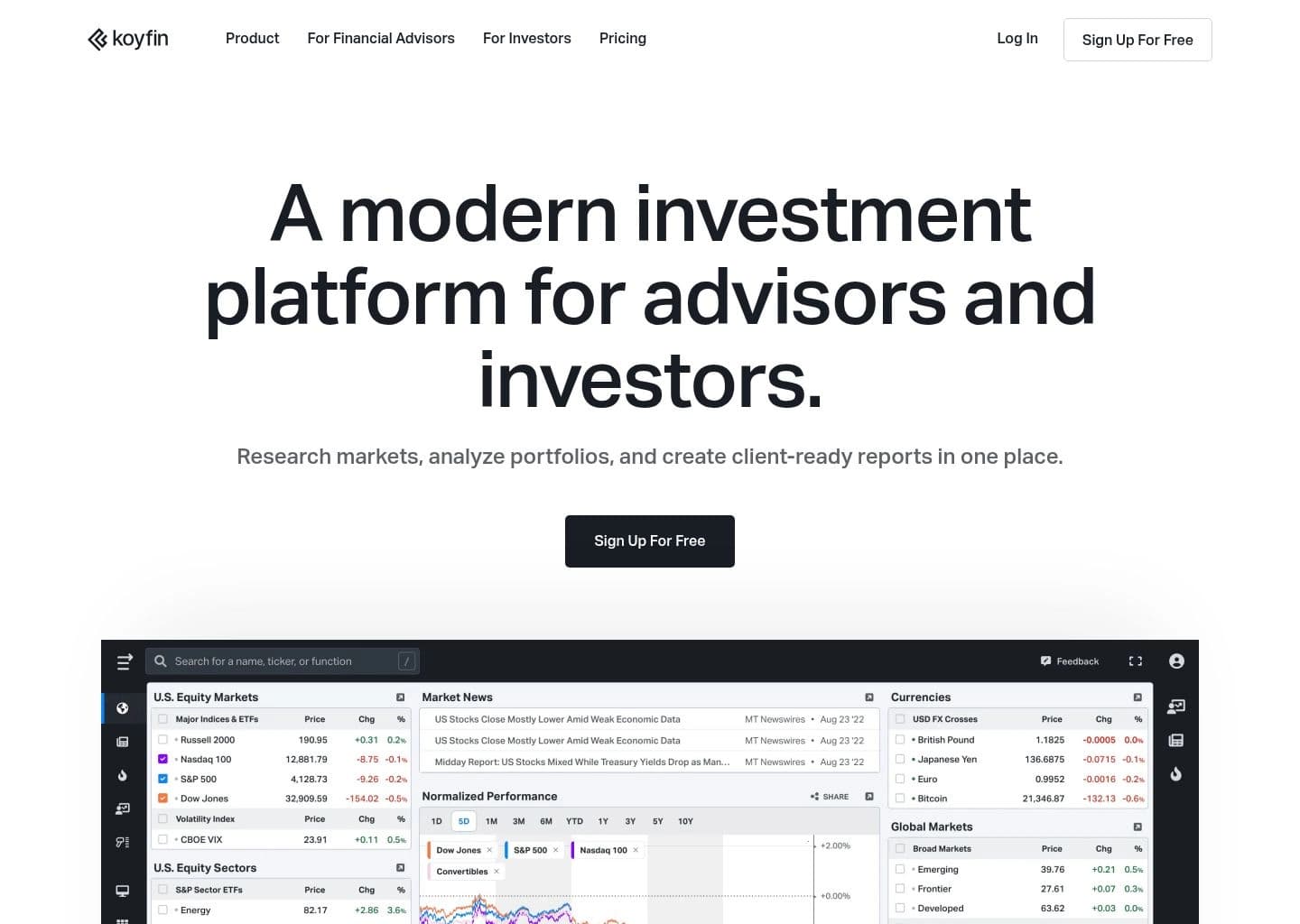 Koyfin screenshot 3