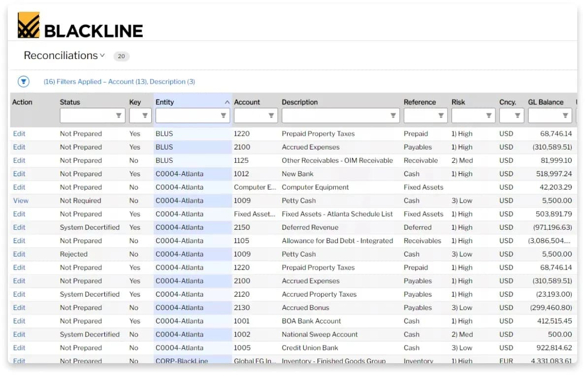 BlackLine screenshot 3