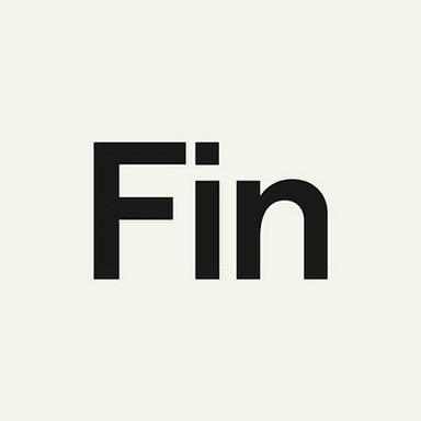 Intercom Fin Official Logo — AI Tool Brand Identity Intercom Fin logo — official brand mark of the Intercom Fin AI tool used by professionals worldwide