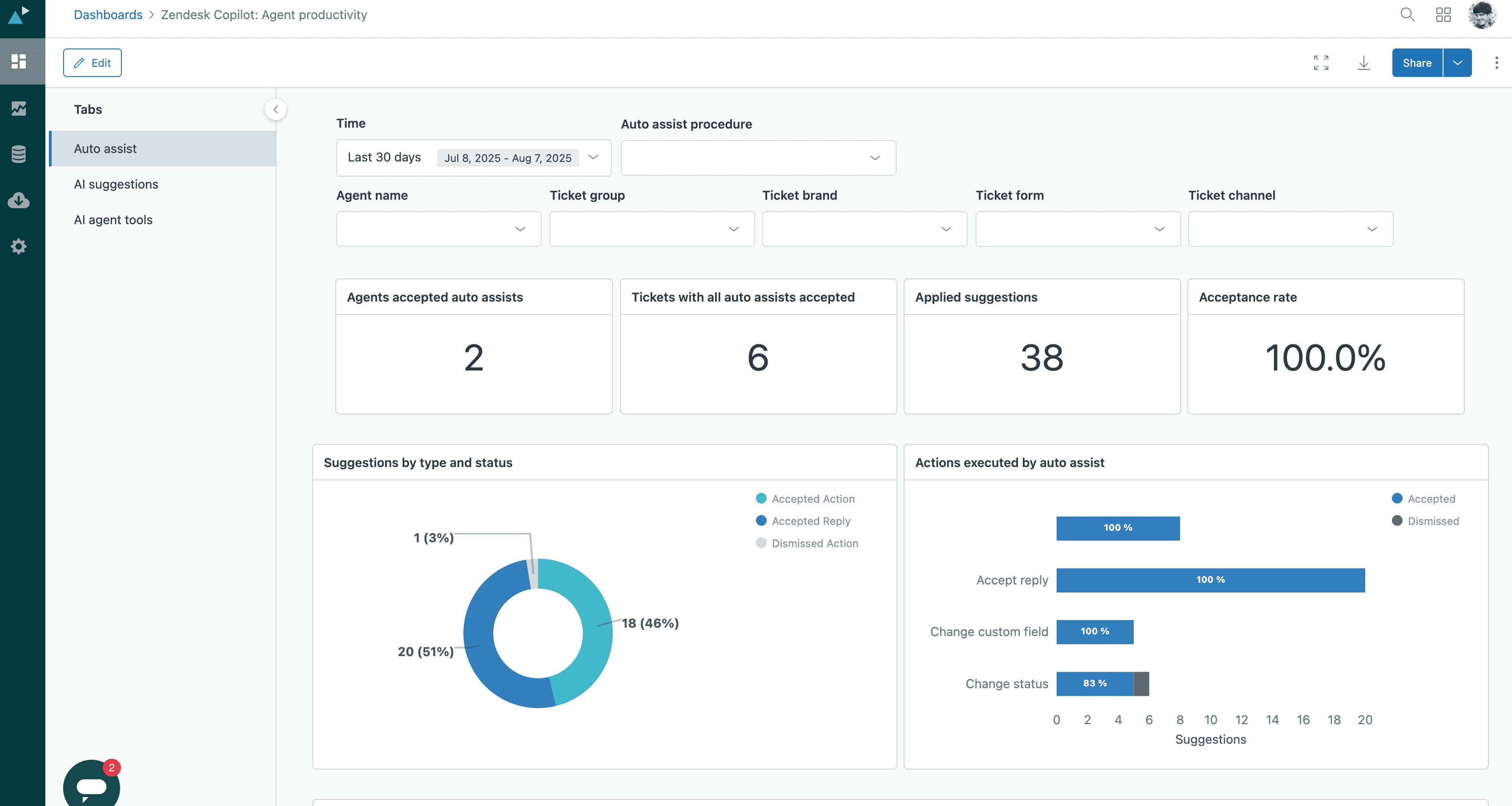 Zendesk AI screenshot 5