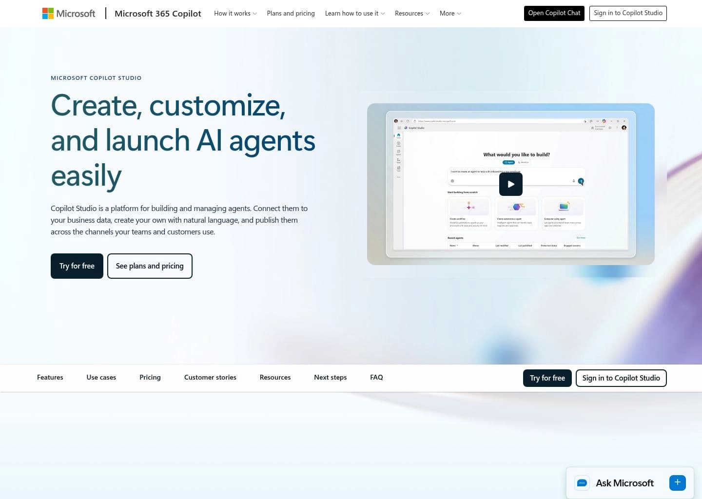 Microsoft Copilot Studio screenshot 4