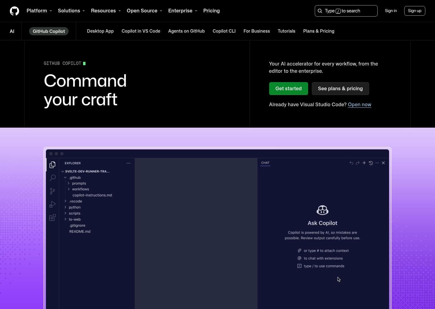 GitHub Copilot screenshot 2