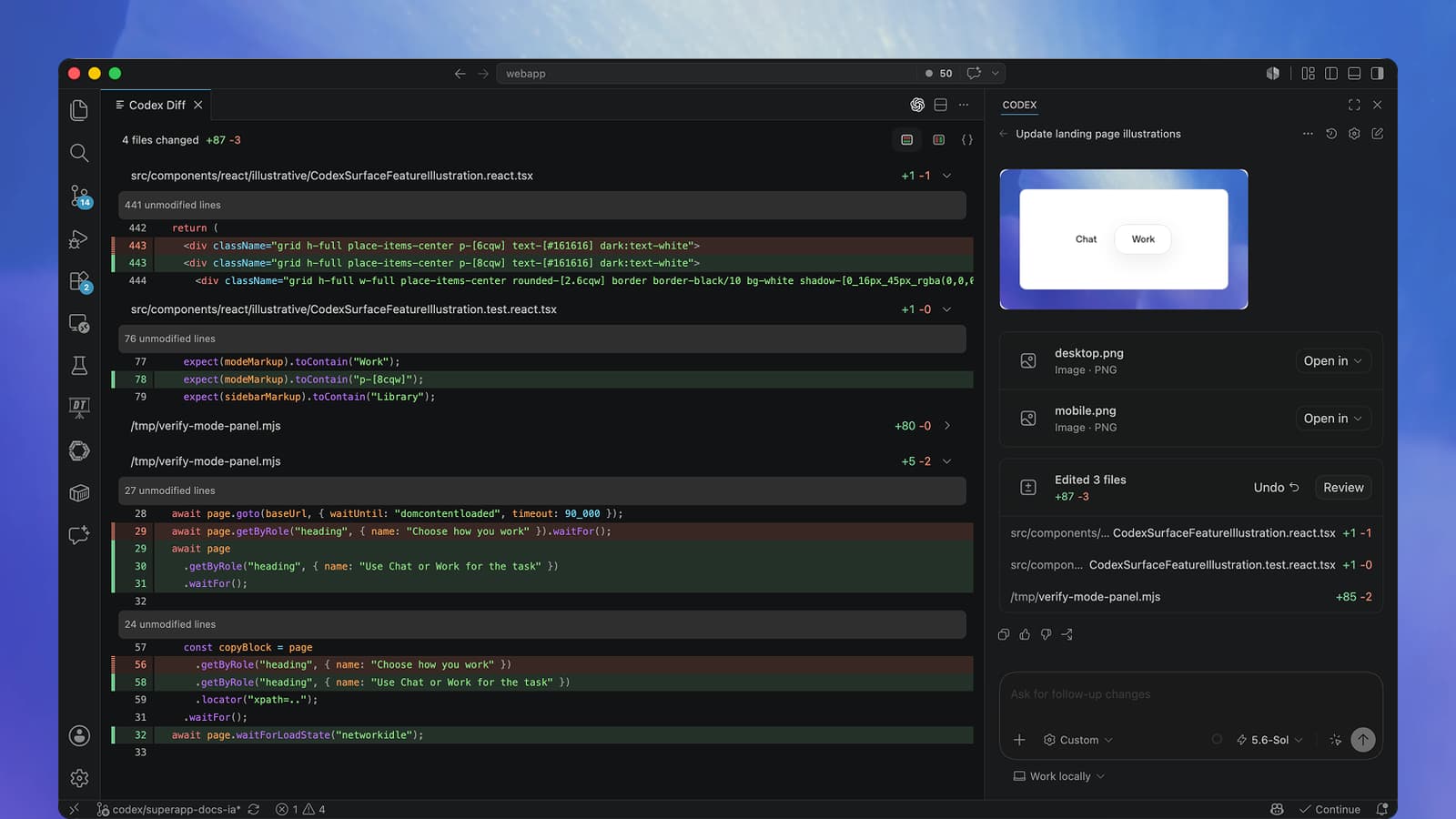 OpenAI Codex screenshot 5
