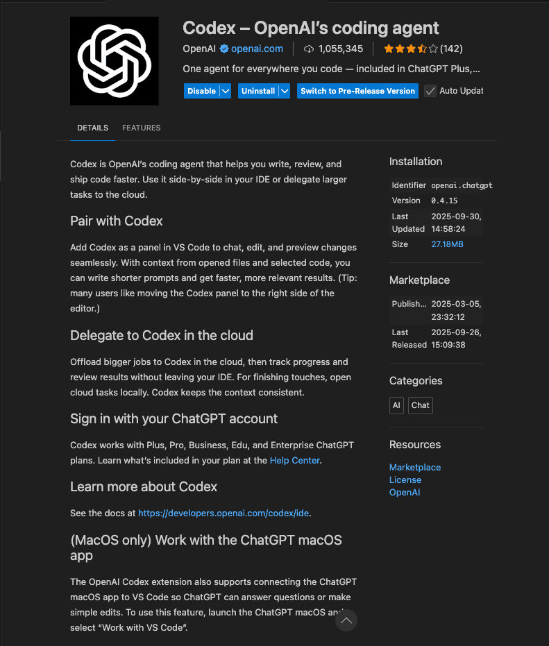 OpenAI Codex screenshot 6