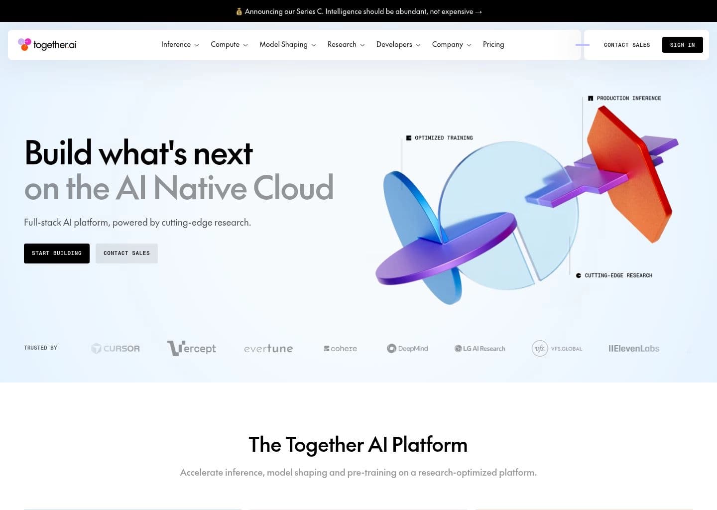 Together AI screenshot 2