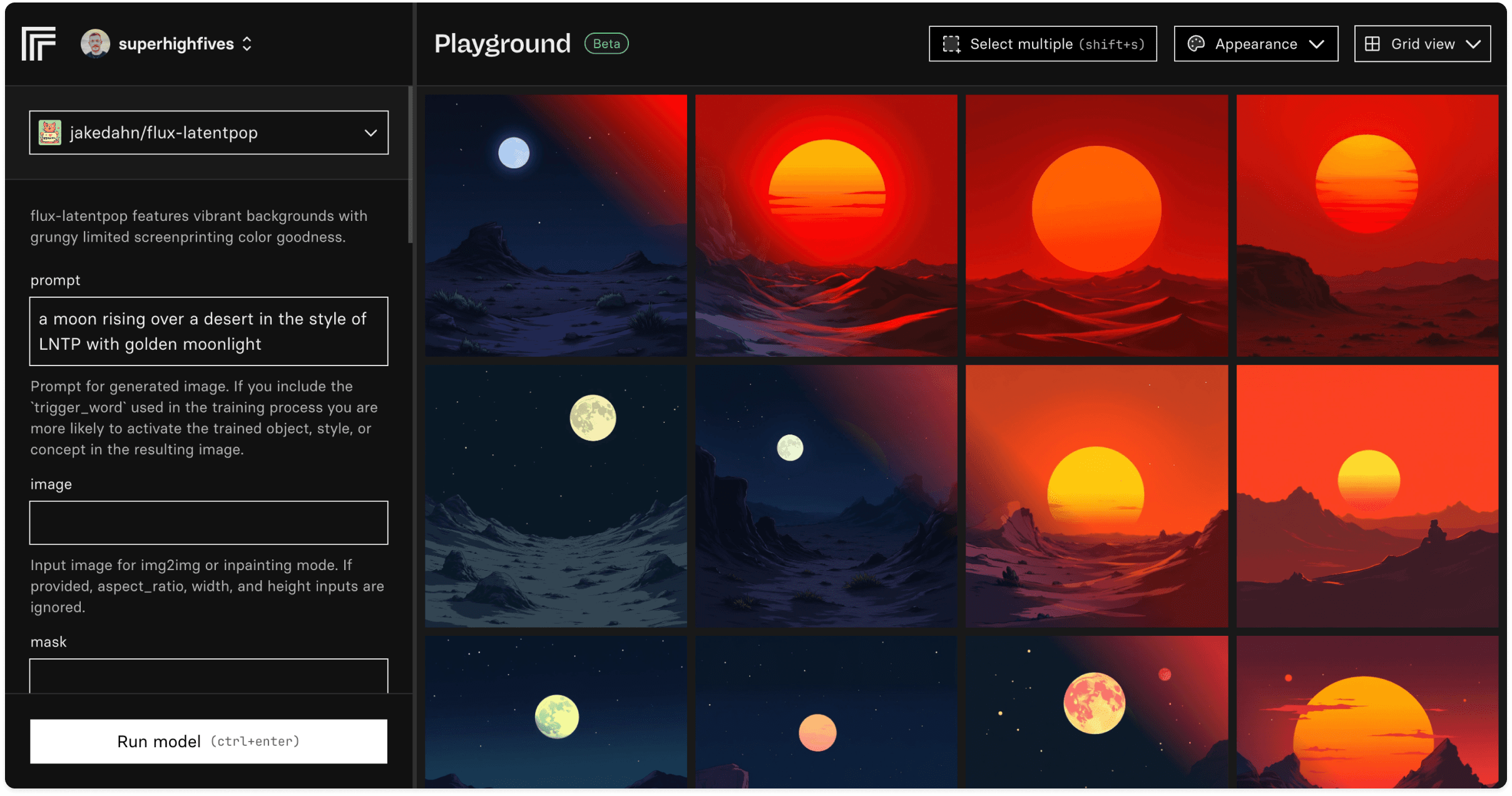 Replicate screenshot 4