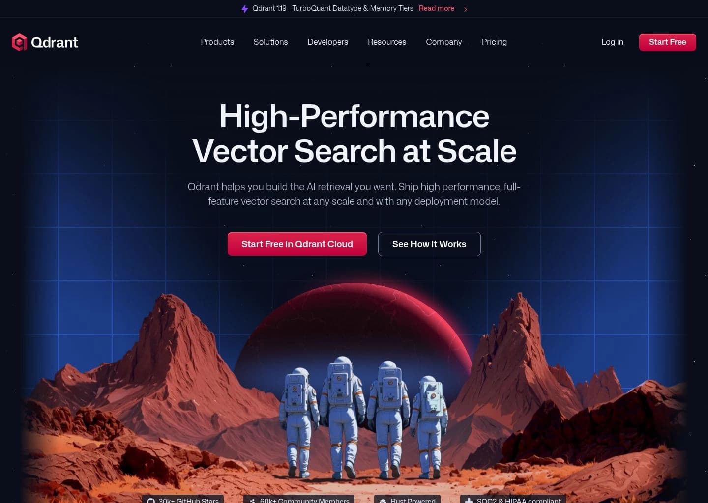 Qdrant screenshot 1