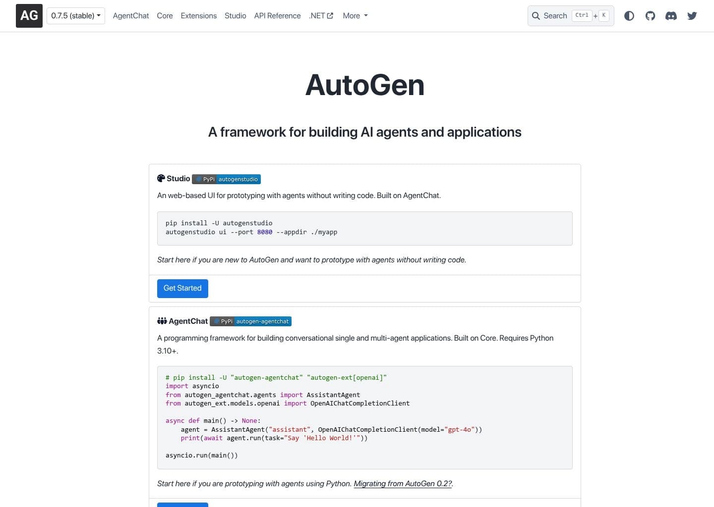 AutoGen screenshot 2