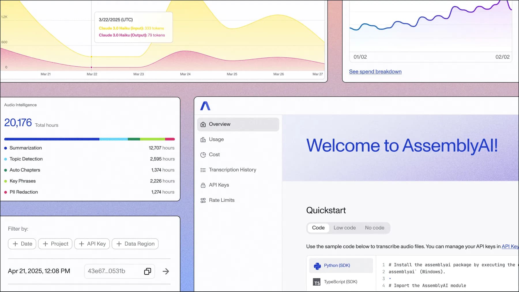 AssemblyAI screenshot 3