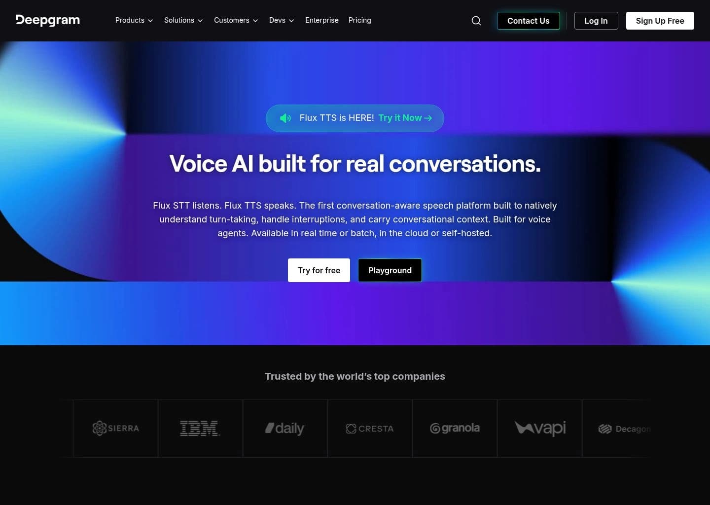 Deepgram screenshot 2