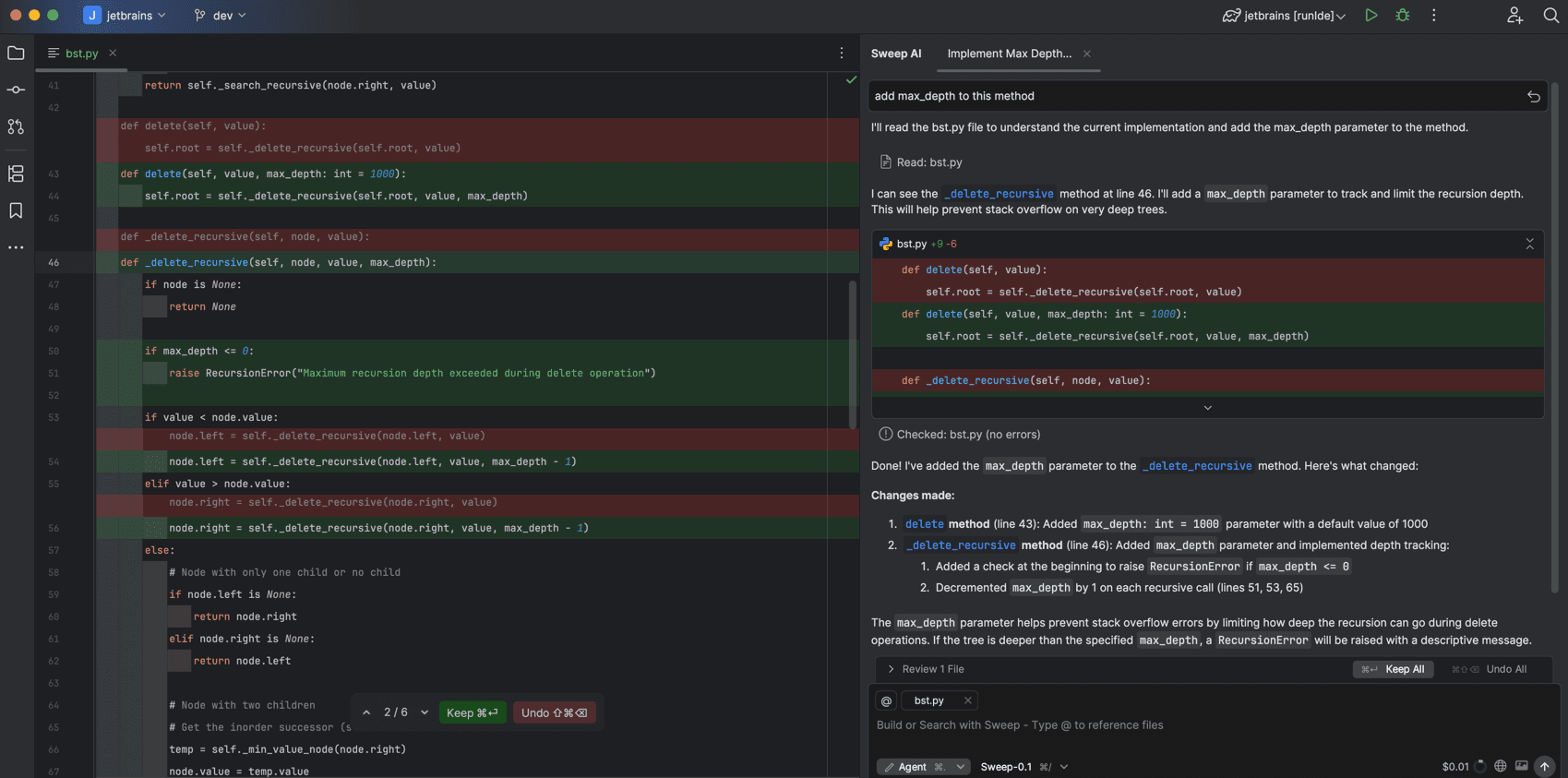 Sweep AI screenshot 6