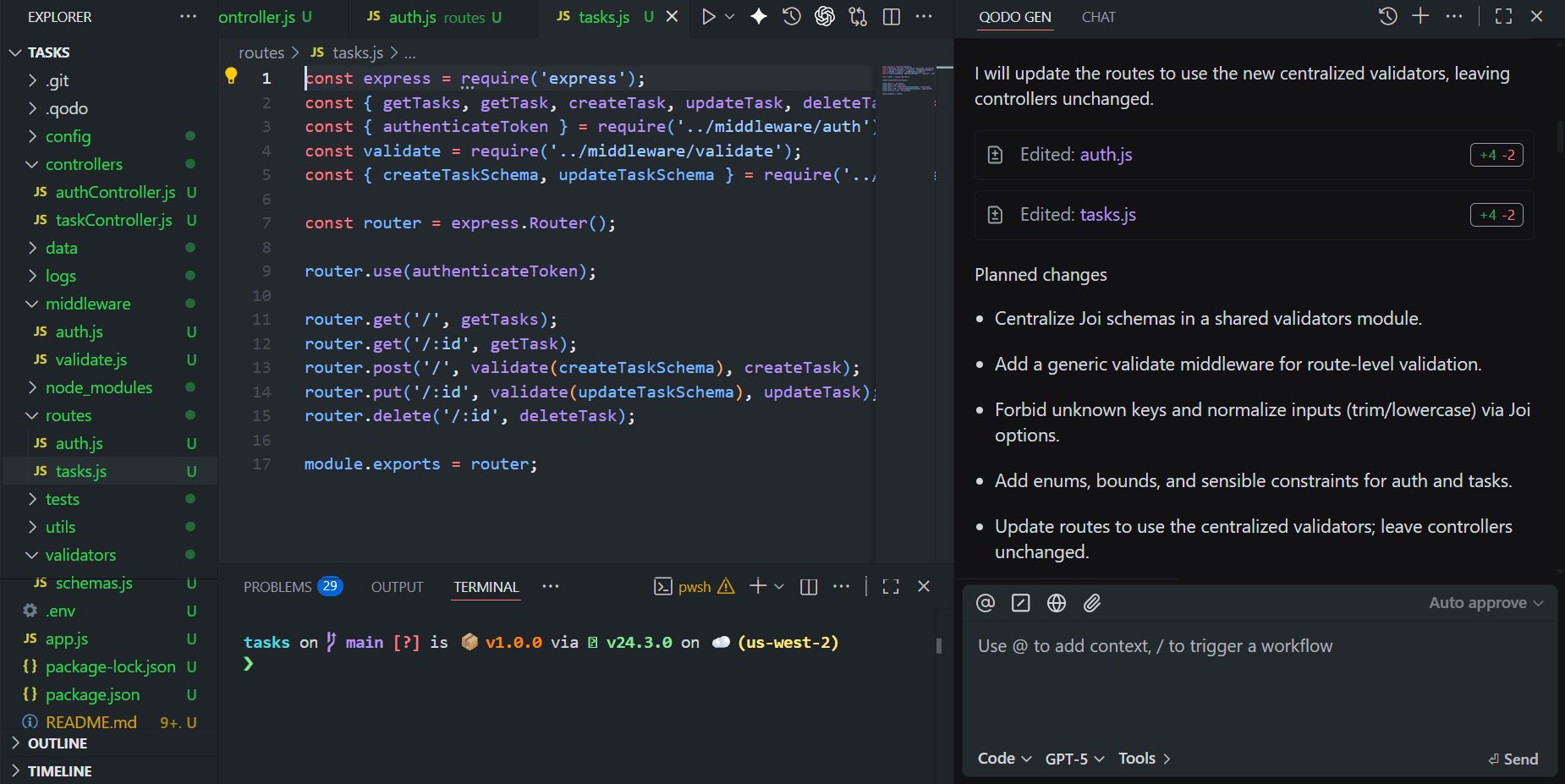 Cline screenshot 3