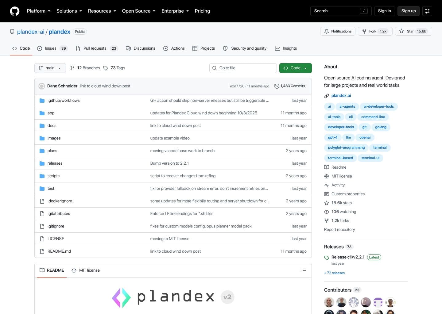 Plandex screenshot 3