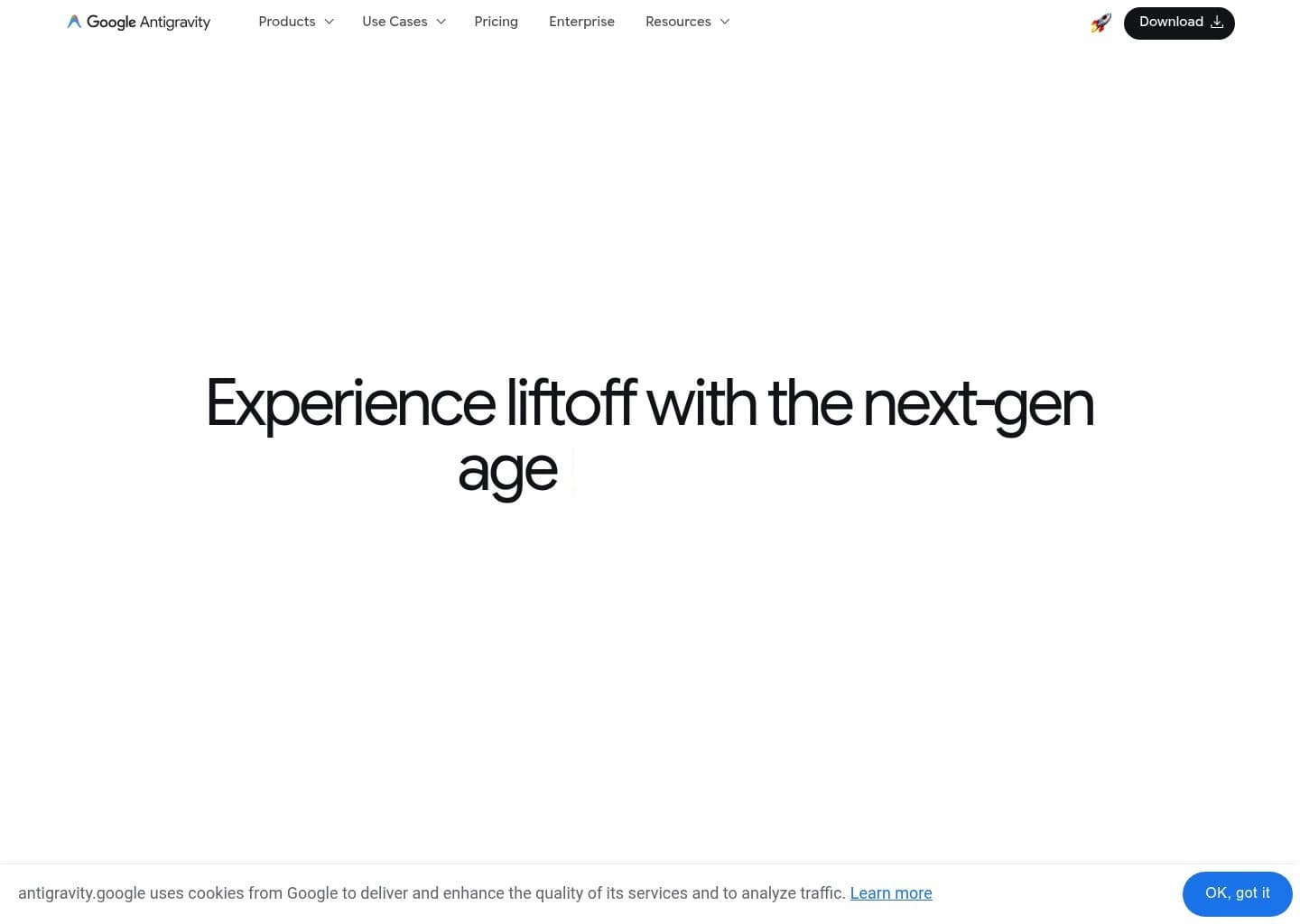 Google Antigravity screenshot 3