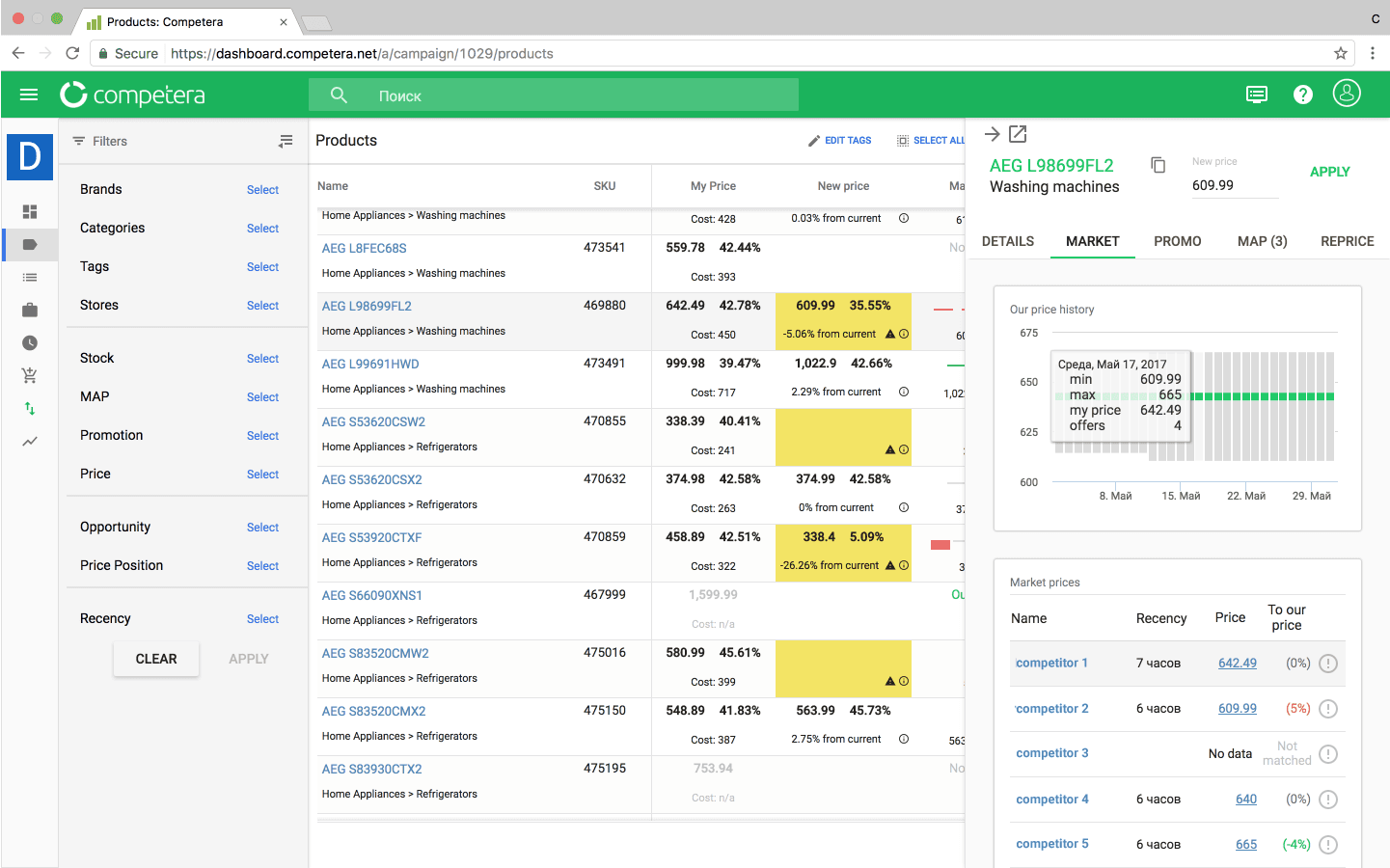 Competera screenshot 3