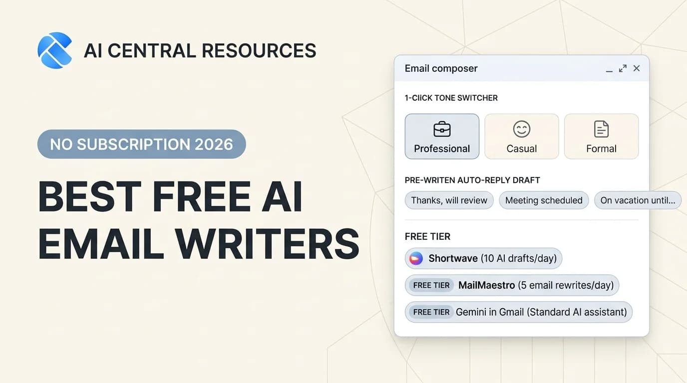 8 Best Free AI Email Writers in 2026 (No Subscription Required)