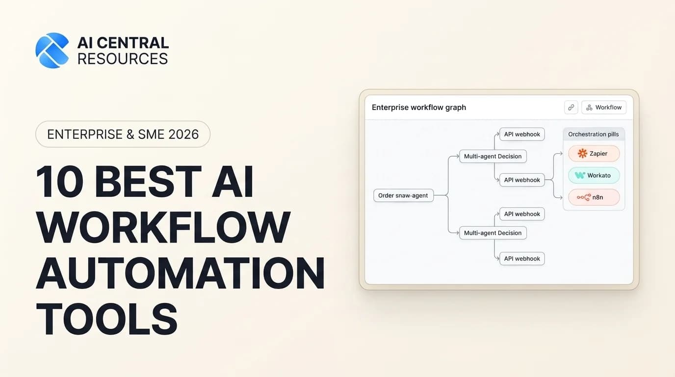 10 Best AI Workflow Automation Tools in 2026 (Ranked & Tested)