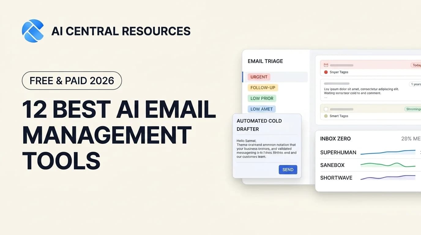 12 Best AI Email Management Tools in 2026 (Free & Paid)