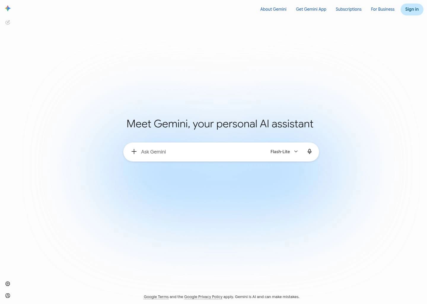 Google Gemini screenshot 4