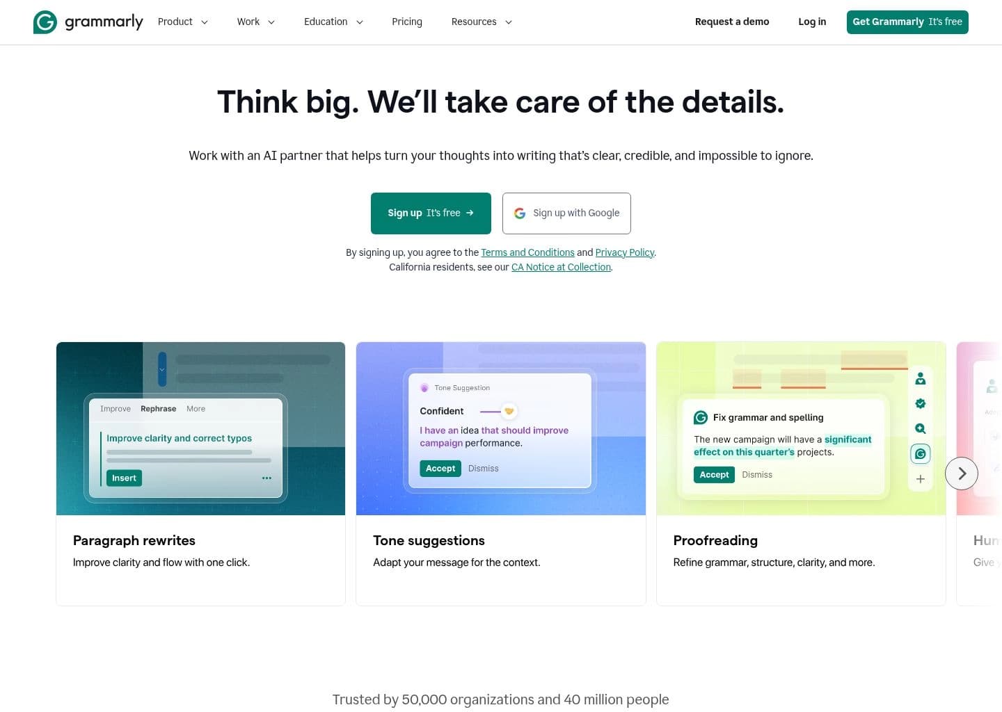 Grammarly screenshot 4