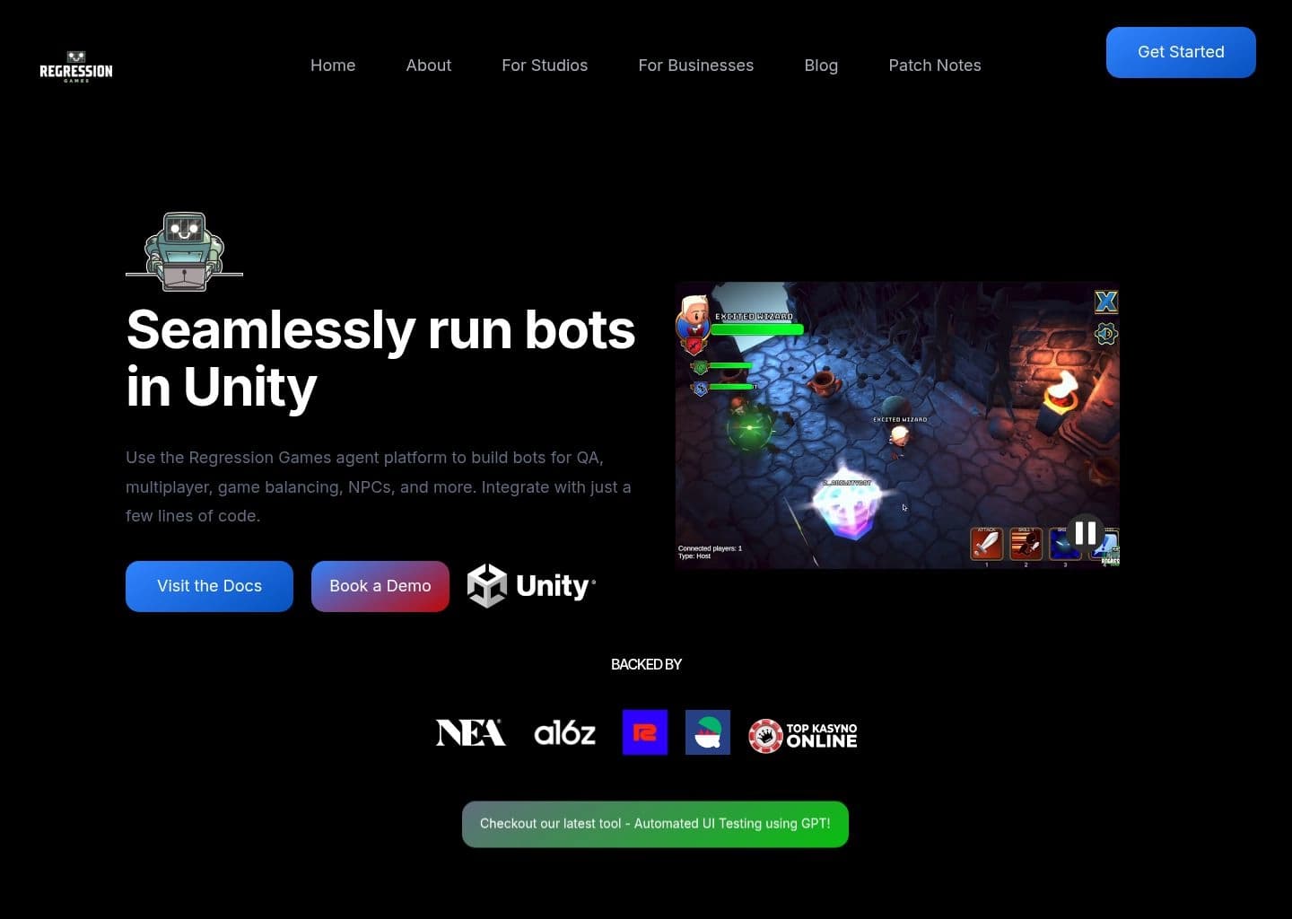 Regression Games screenshot 1