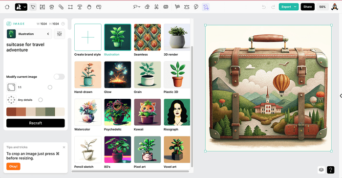 Recraft screenshot 4
