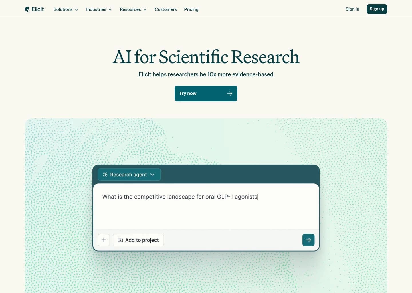 Elicit screenshot 4