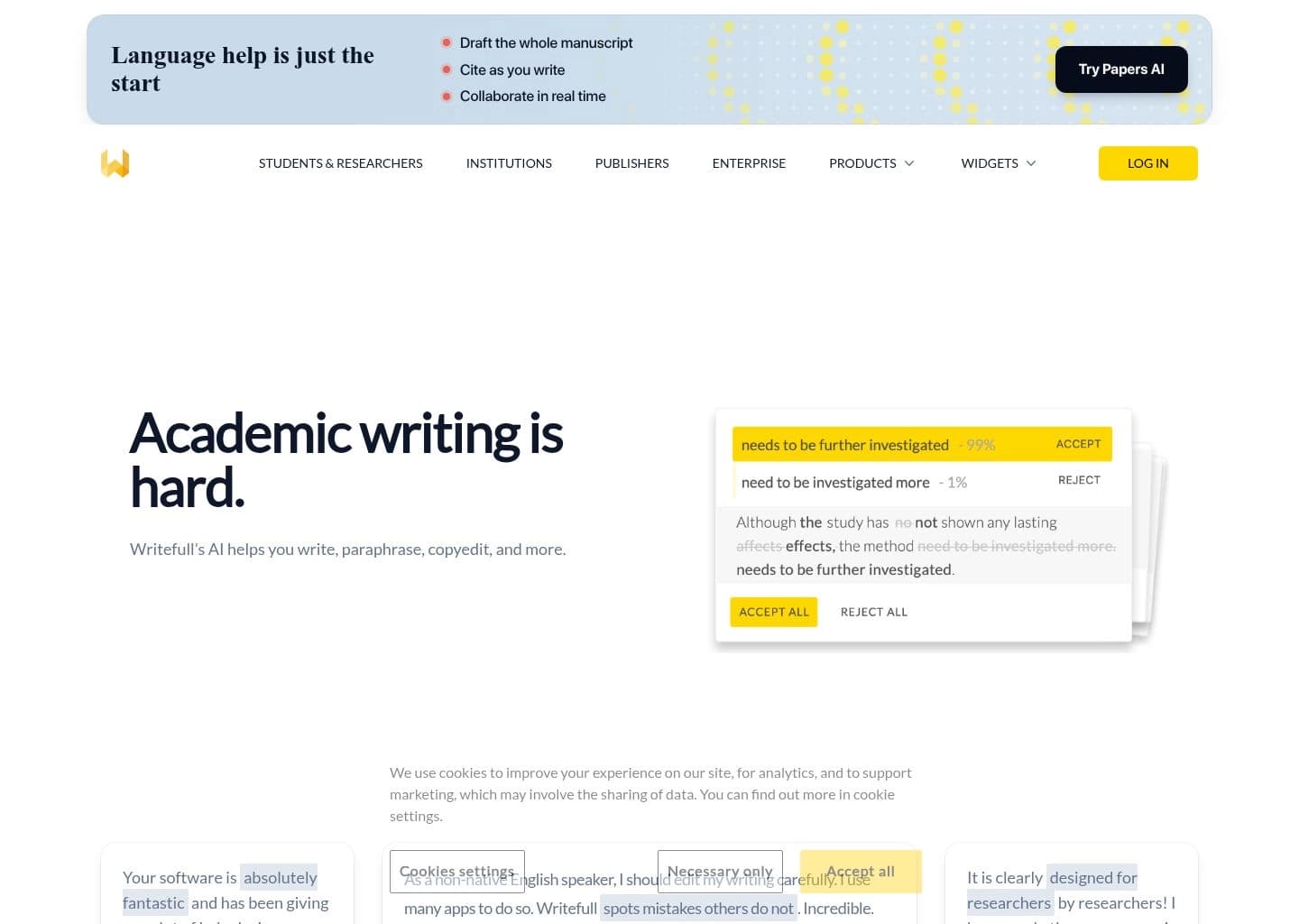 Writefull screenshot 4